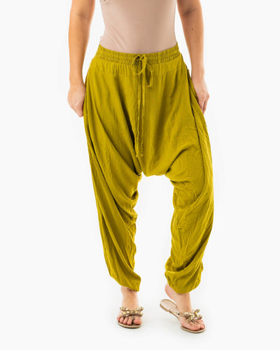 thai harem pants#color_olive