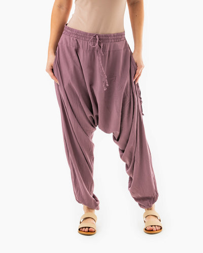 drop crutch pants#color_lavender