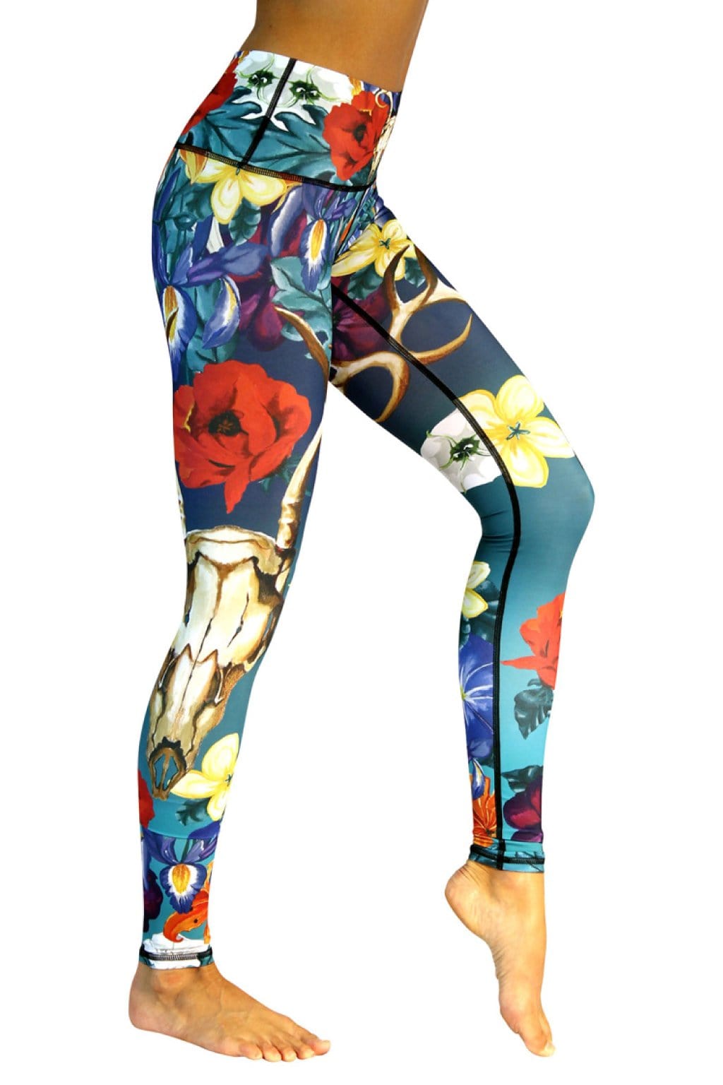 Yoga Democracy Leggings Georgia Printed Yoga Leggings