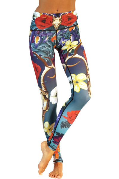 Yoga Democracy Leggings Georgia Printed Yoga Leggings