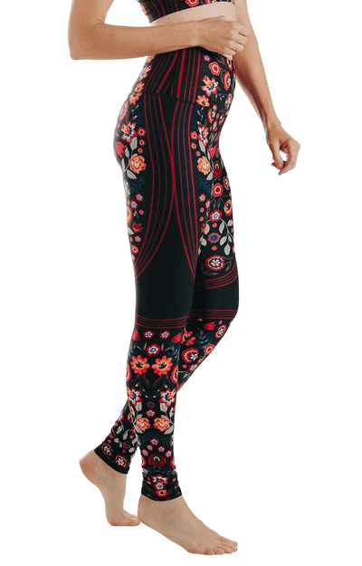 Folklore Printed Yoga Leggings right