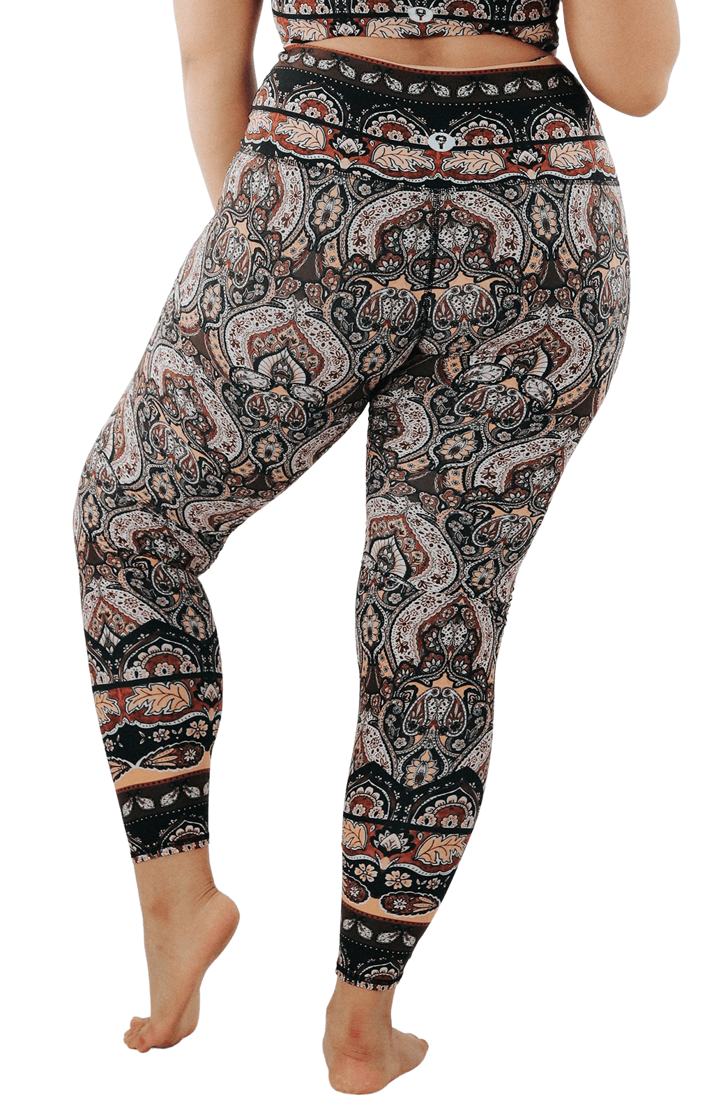 Espresso Yourself Printed Yoga Leggings Plus