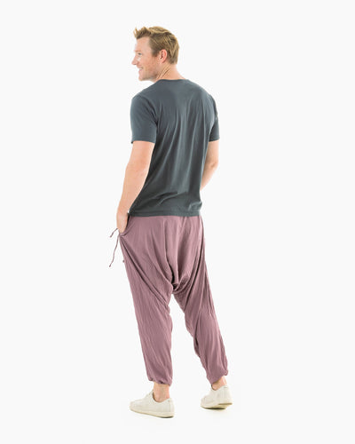 men's harem pants#color_lavender