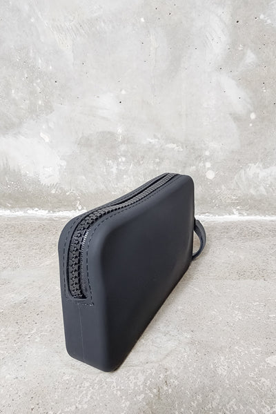 Silicon Travel Pouch - Matte Black