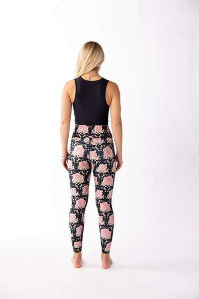 Leggings - Midnight Rose