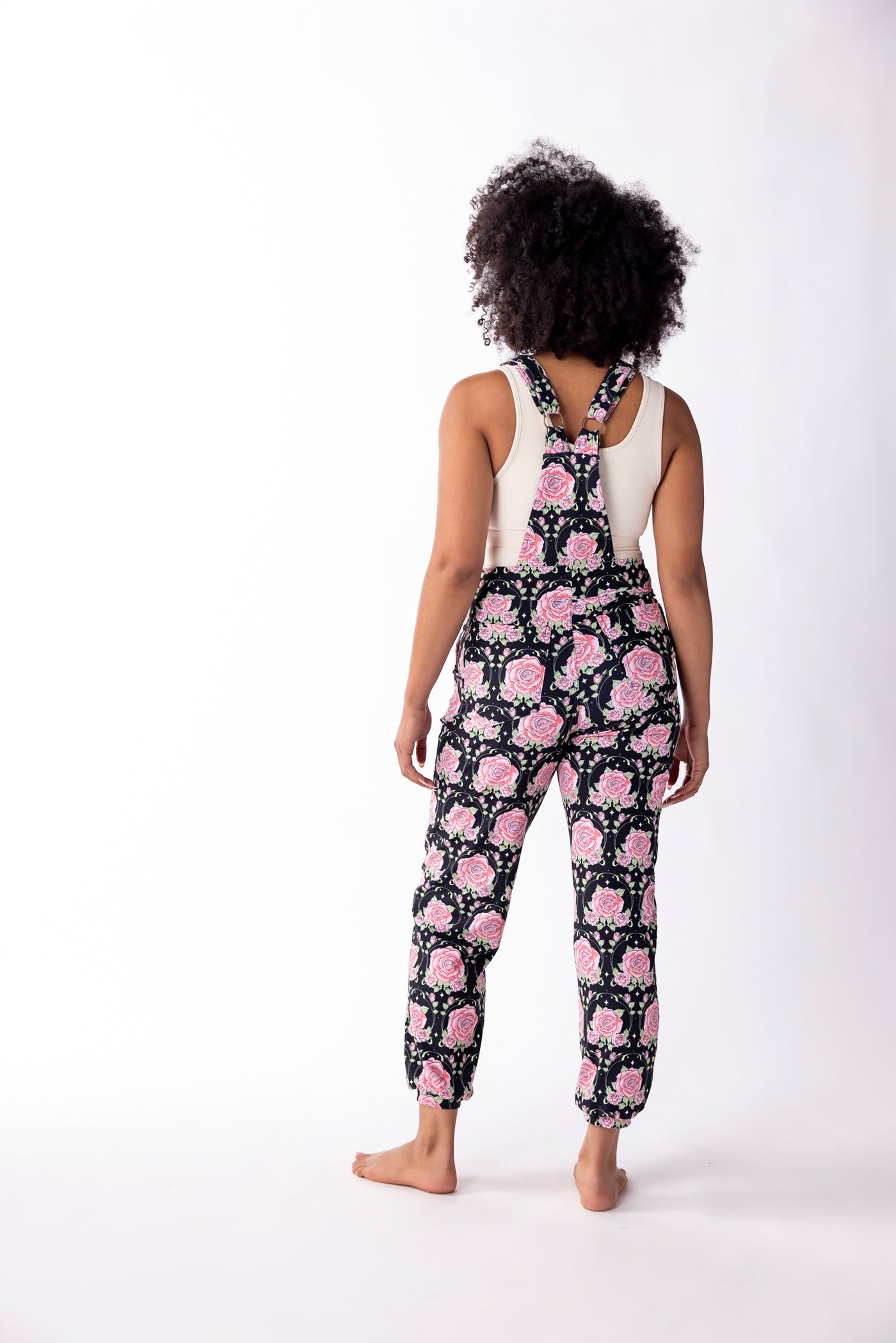 Overall Jumpsuit - Midnight Rose