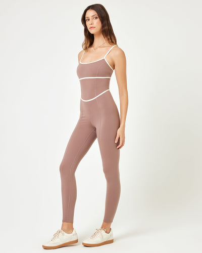 Ace Jumpsuit - Fawn/Cream