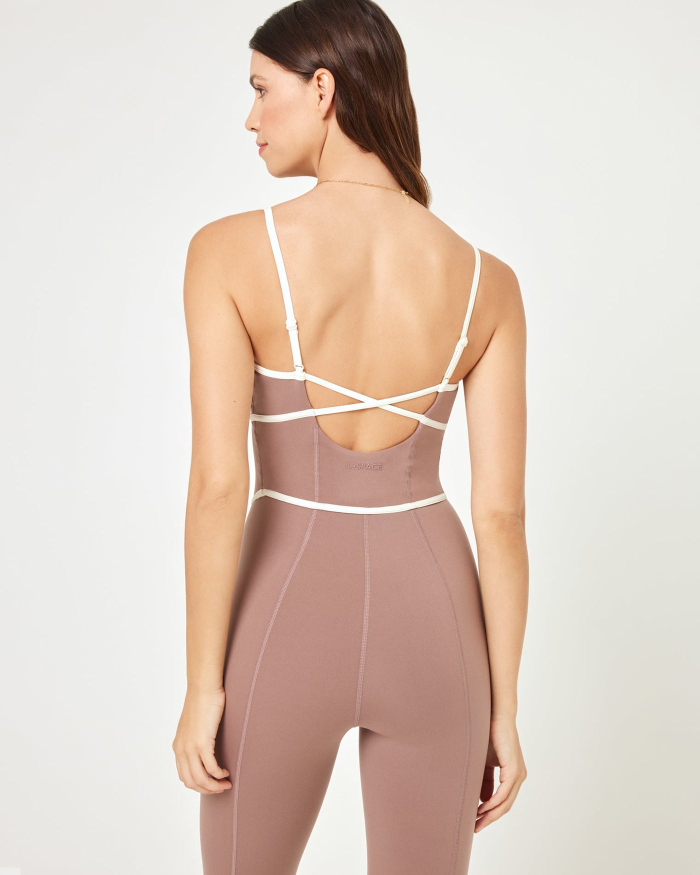 Ace Jumpsuit - Fawn/Cream