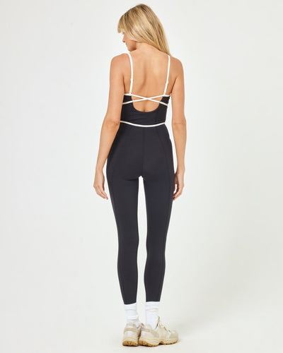 Ace Jumpsuit - Black/Cream