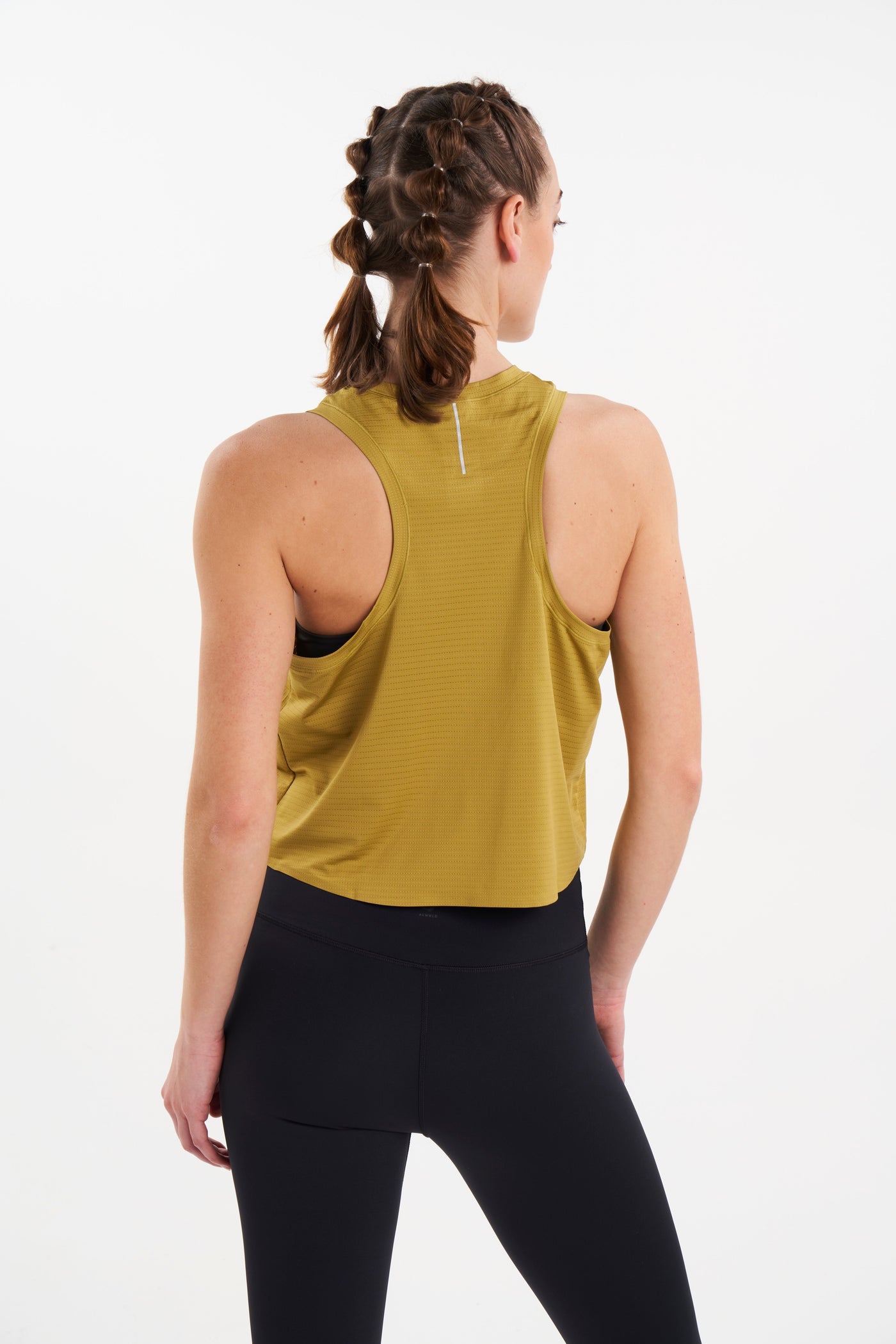 ALRN CROP MESH SINGLET