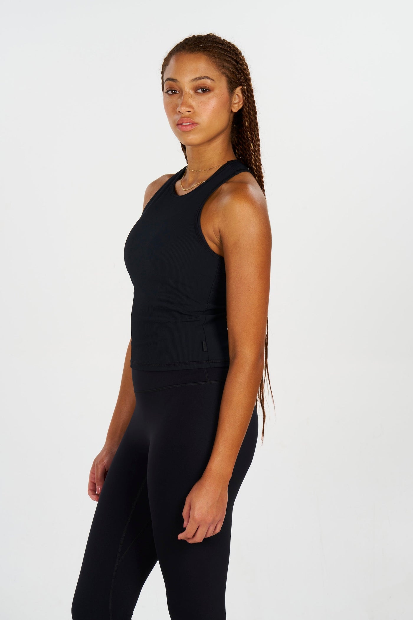 ALRN RIB CROP TANK