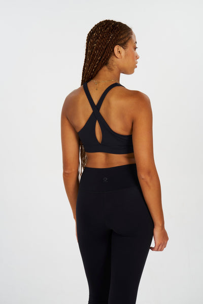 ALRN MID SUPPORT CROSSBACK BRA