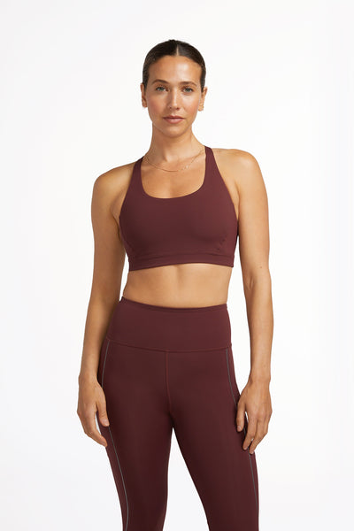 ALRN MID SUPPORT CROSSBACK BRA