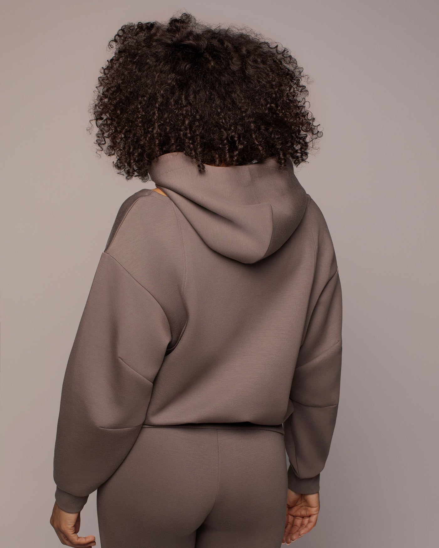 Carve Hoodie - Deep Taupe