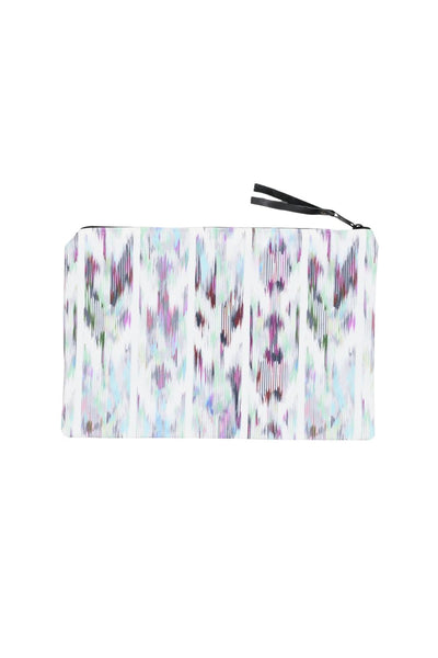 Canvas Workout Pouch - Striped Ikat