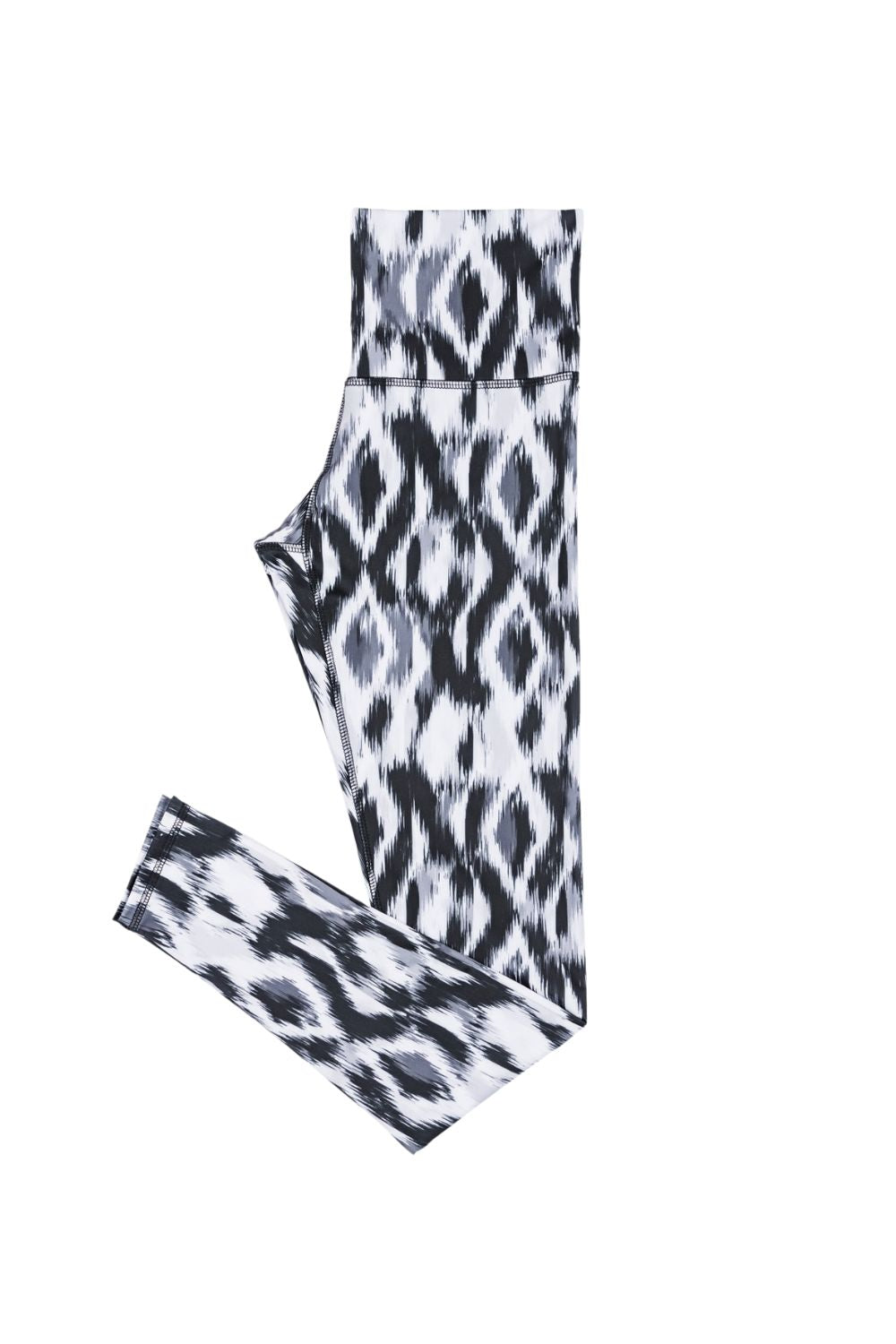 Charly Legging in Blurred Ikat Print