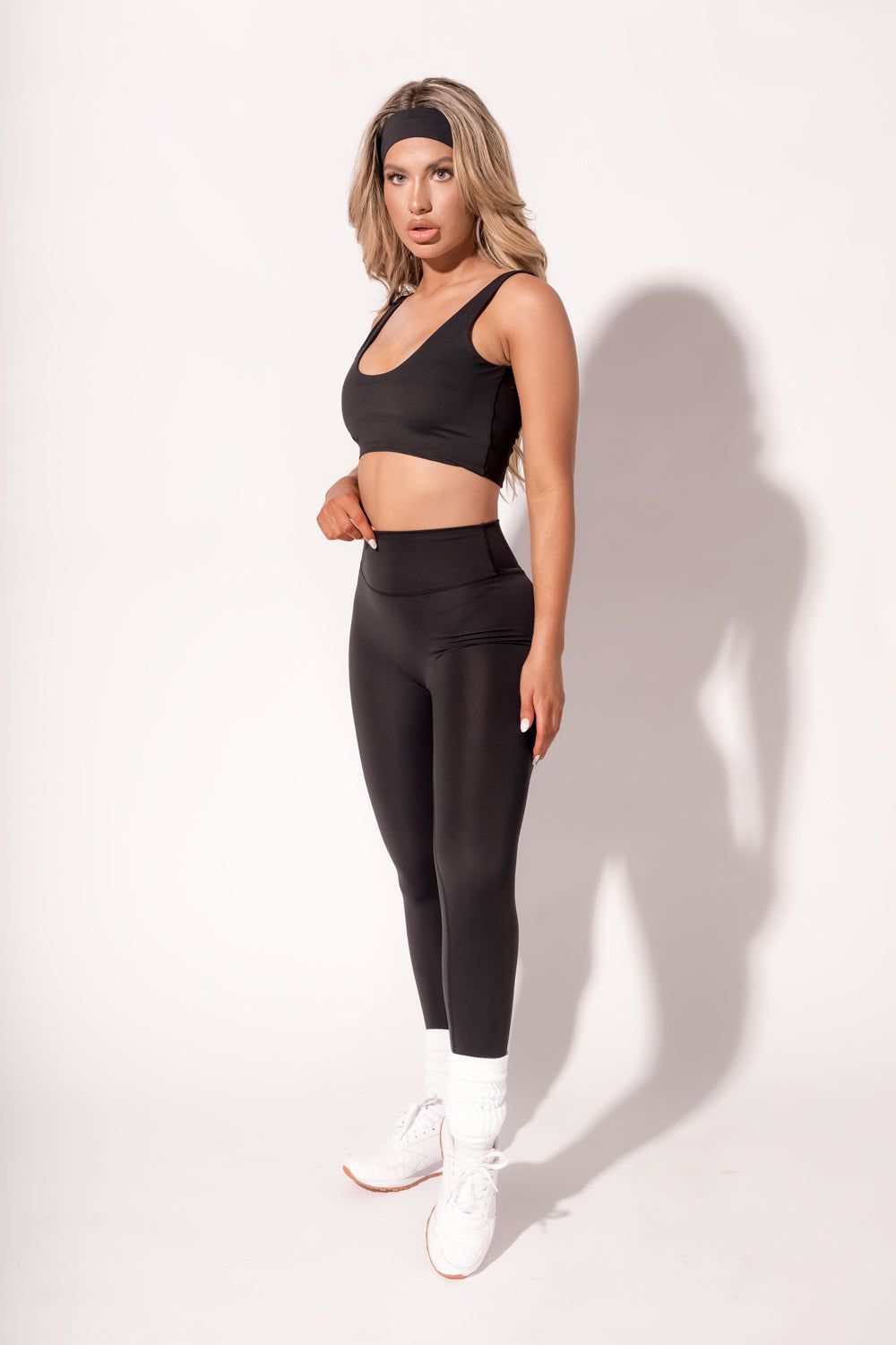 Subtle Scrunch Legging - Black