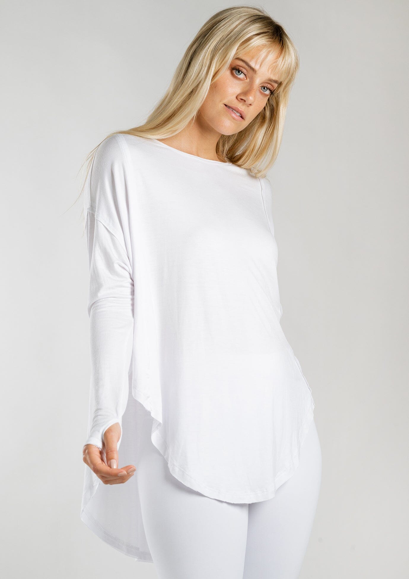 Flow Top in White by Jala