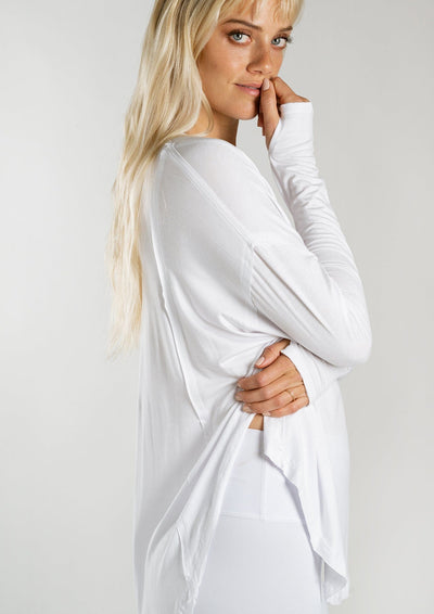 Flow Top in White by Jala