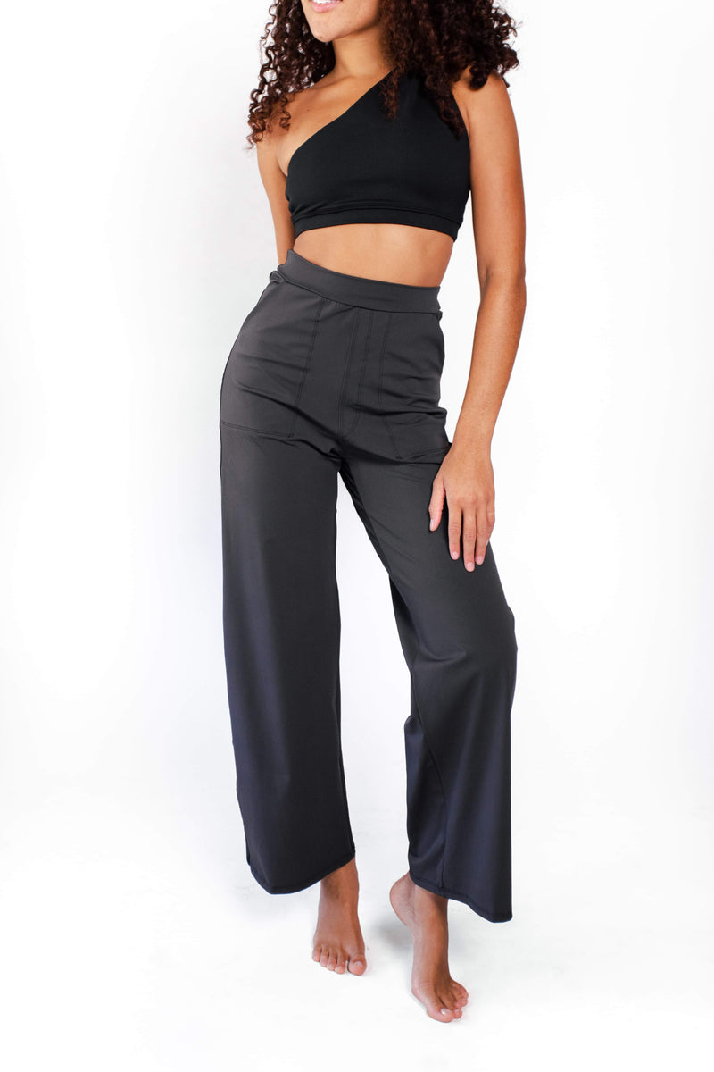 Ultimate Trouser in Jet Black front