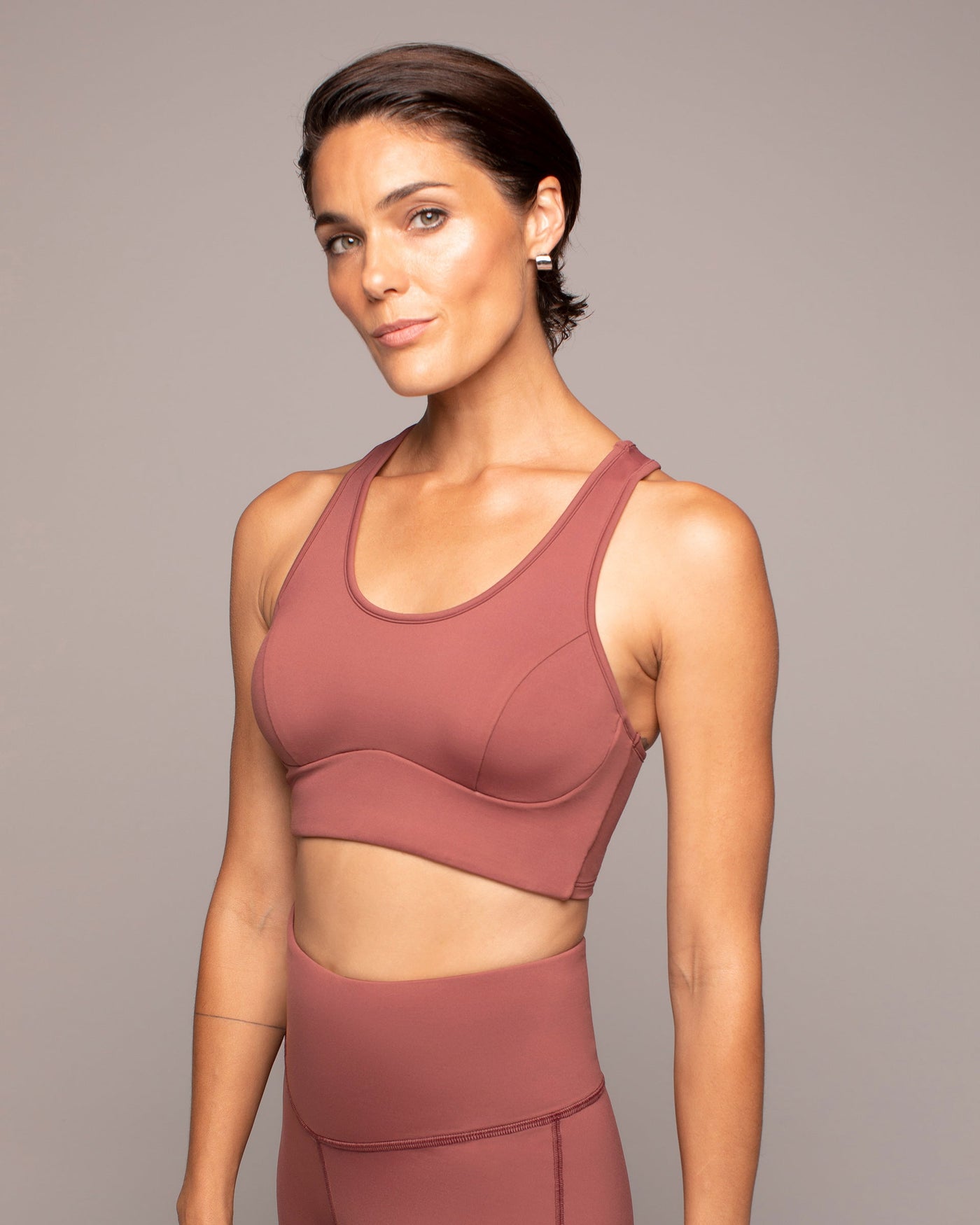 Instinct Longline Bra - Spice