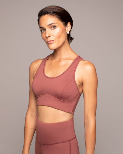 Instinct Longline Bra - Spice