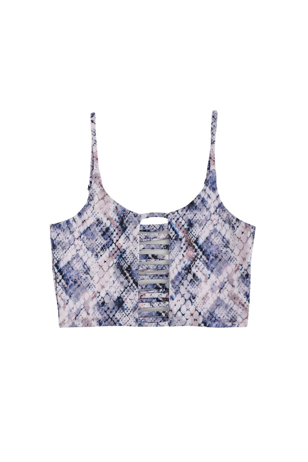 Klara Yoga Top in Python print