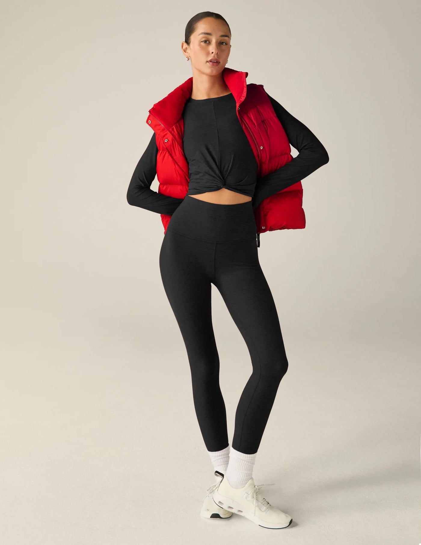 Beyond Yoga Big Cozy Puffer Vest