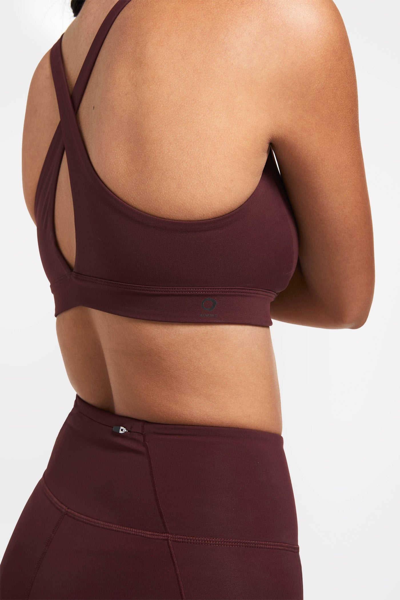 ALRN MID SUPPORT CROSSBACK BRA