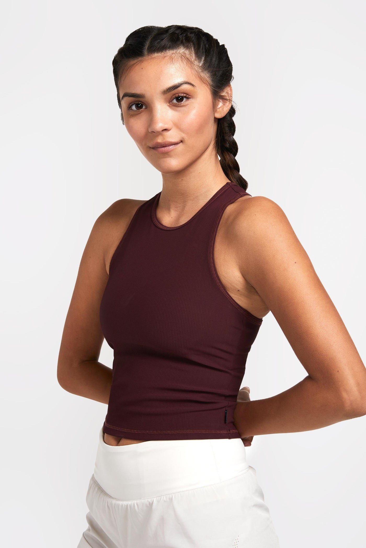 ALRN RIB CROP TANK