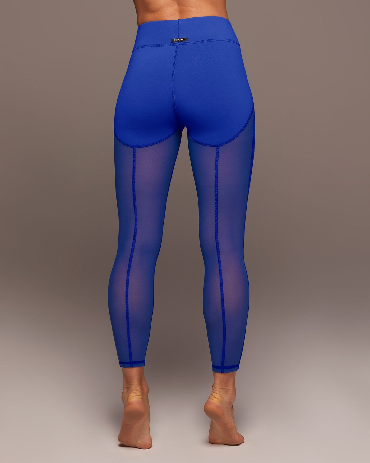 Revue Mesh Legging - Royal Blue