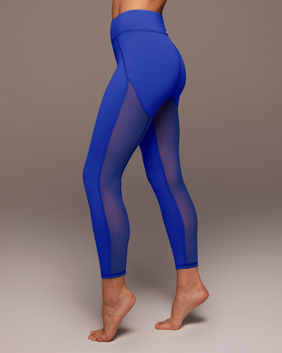 Revue Mesh Legging - Royal Blue