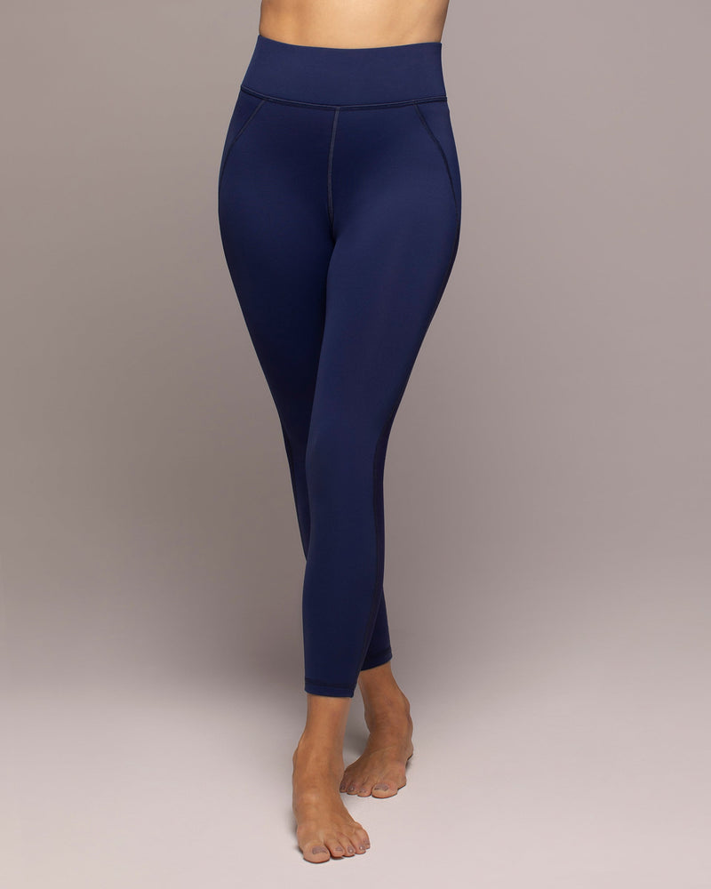 Revue Mesh Legging - Admiral Blue