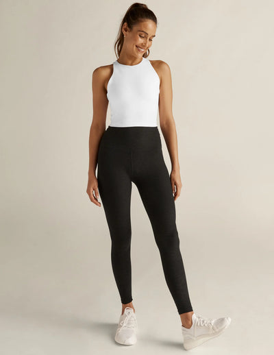 Beyond Yoga ReFocus Cropped Tank - White