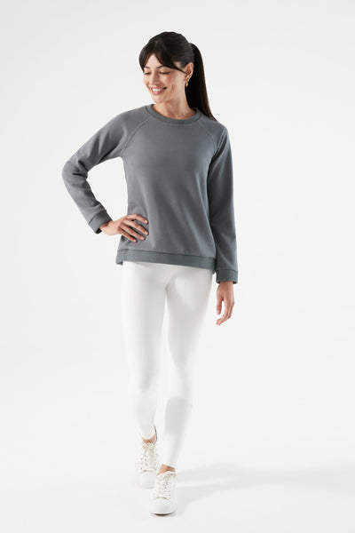 Sleek Crew – Softest Crewneck Sweatshirt for Women