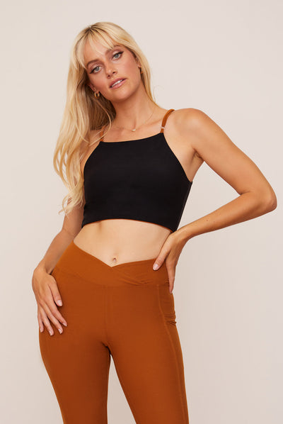 Turmeric Crisscross Four-Way Top