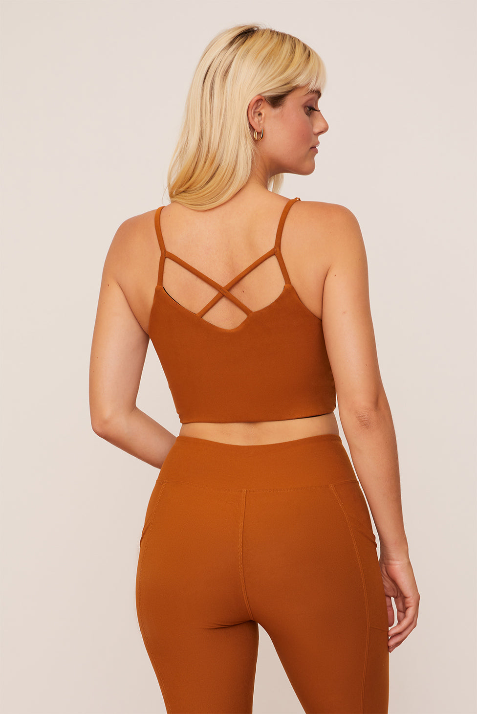 Turmeric Crisscross Four-Way Top