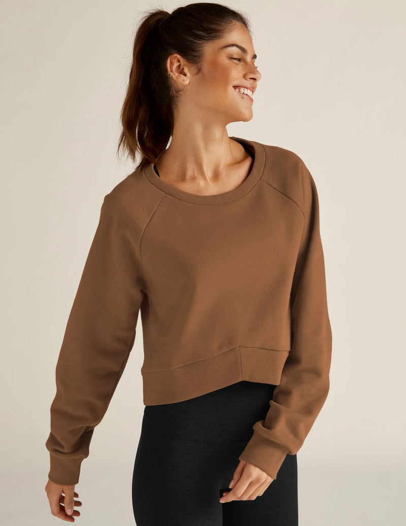 Beyond Yoga Uplift Cropped Pullover