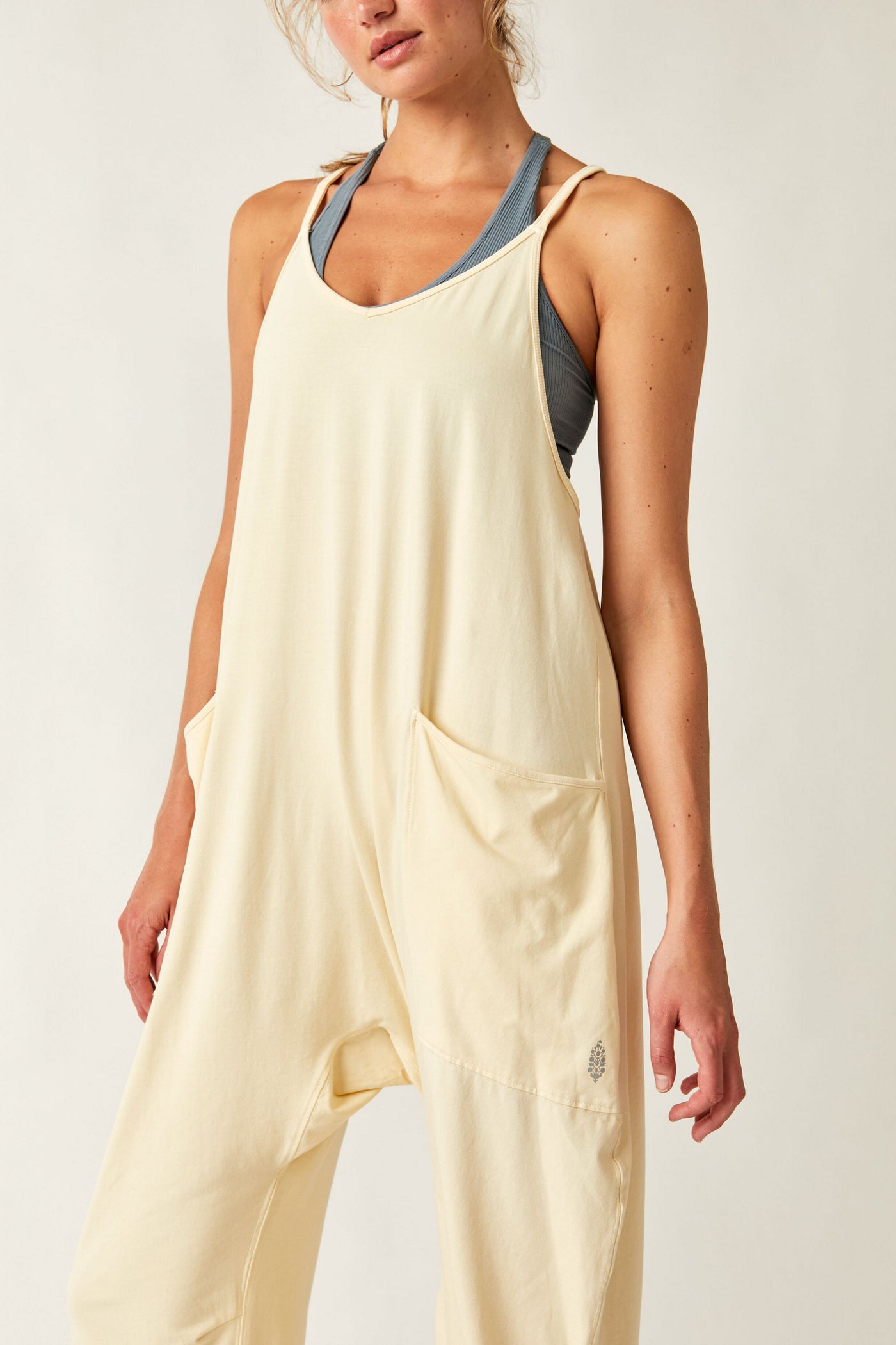 Free People Hot Shot Onesie - Banana