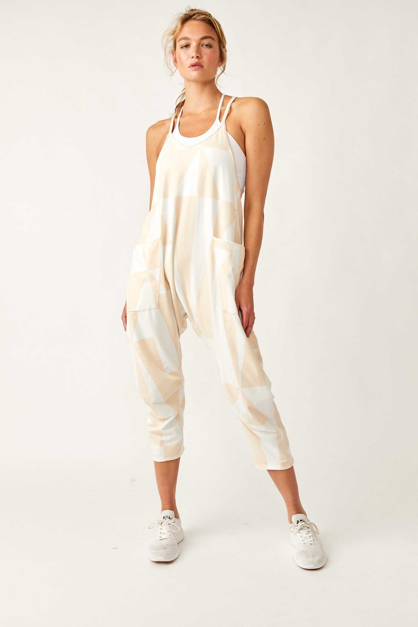 Free People Hot Shot Onesie - Incline Bamboo