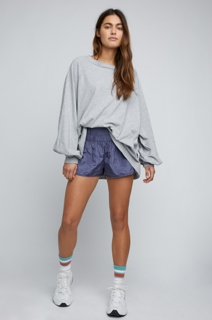 Free People Way Home Short - Deep Sea