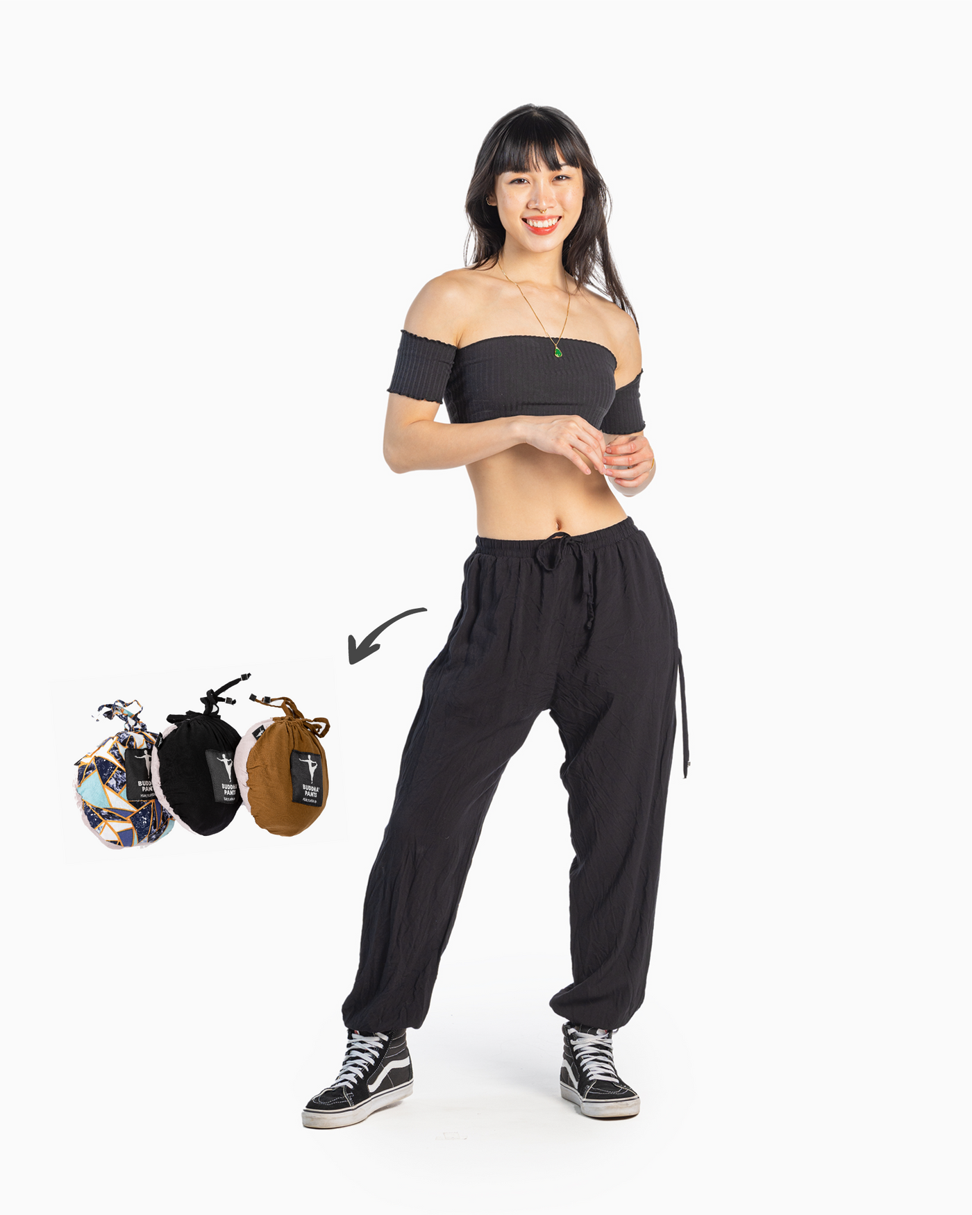 Miami Solid Jogger Harem Pants