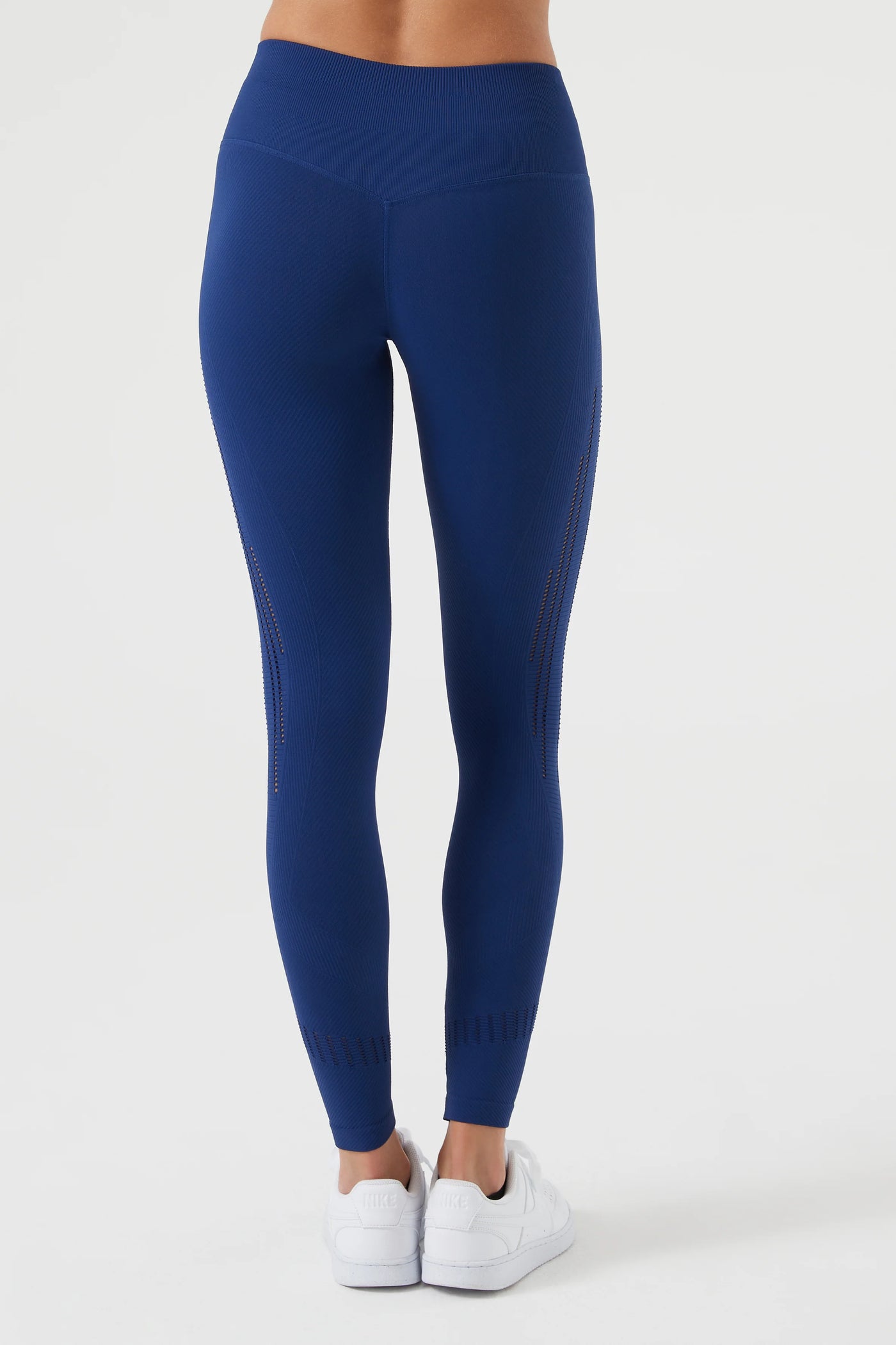 Sexy High Waist Seamless Double Up Leggings