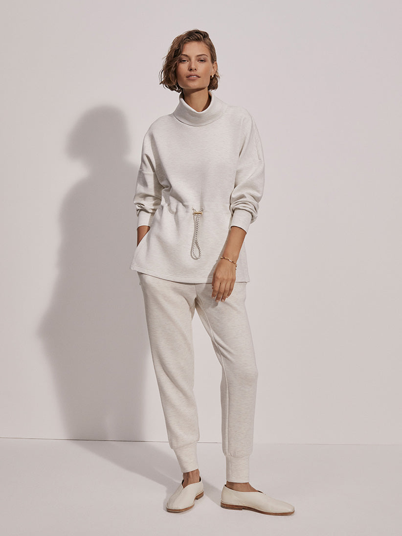 Varley Freya Sweat - Ivory Marl