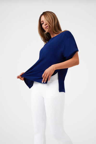 Drew Tee - The Oversized Crew Neck Top for Women