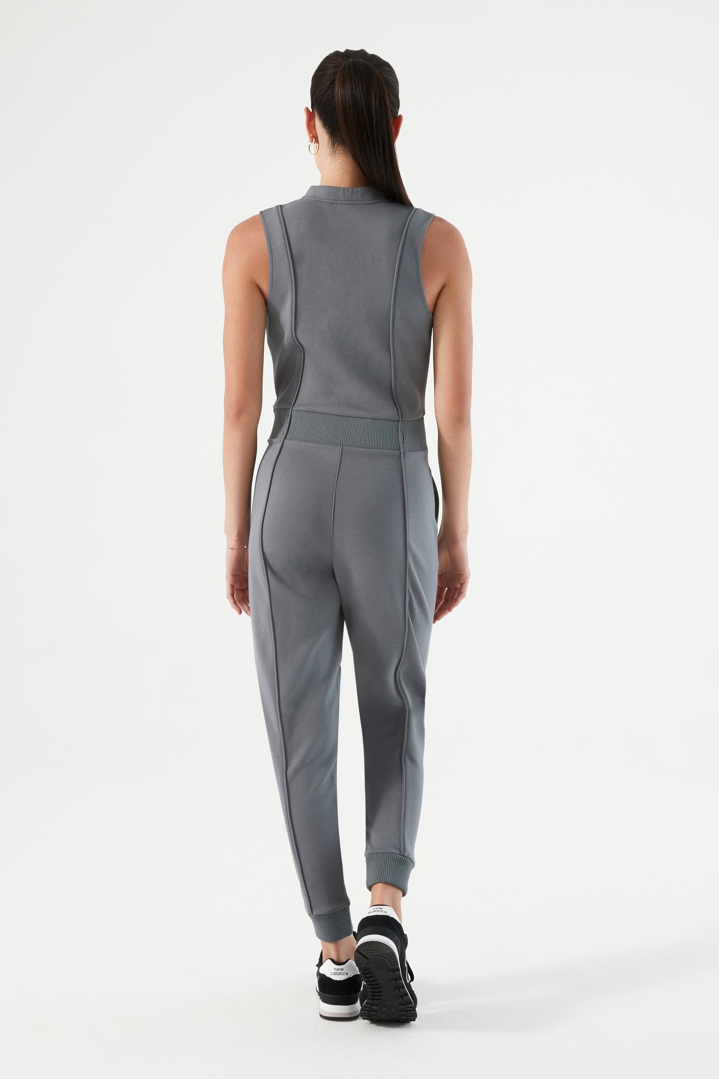 Sleek Velocity Jumpsuit