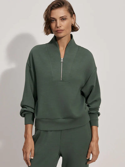 Varley Davidson Sweat - Cilantro