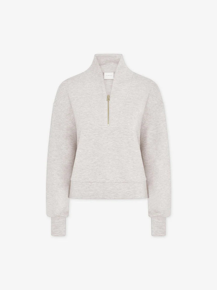 Varley Davidson Sweat - Ivory Marl