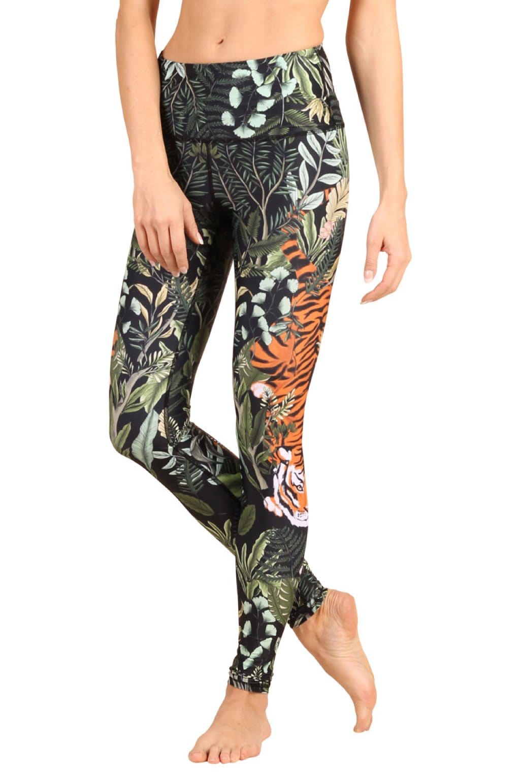 Yoga Democracy Leggings Rawr Talent Printed Yoga Leggings