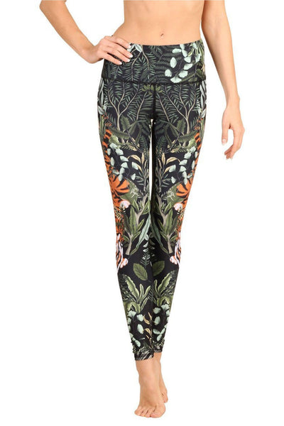 Yoga Democracy Leggings Rawr Talent Printed Yoga Leggings